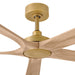 Myhouse Lighting Hinkley - 907358FHB-LDD - 58" Smart Fan - Layton - Heritage Brass