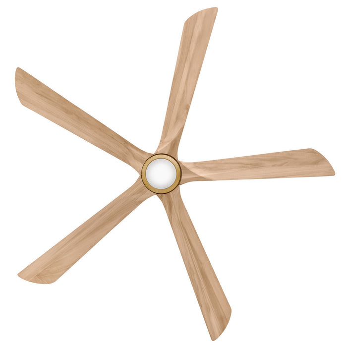 Myhouse Lighting Hinkley - 907358FHB-LDD - 58" Smart Fan - Layton - Heritage Brass