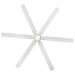 Myhouse Lighting Hinkley - 910566FMW-LWD - 66" Smart Fan - Valor - Matte White