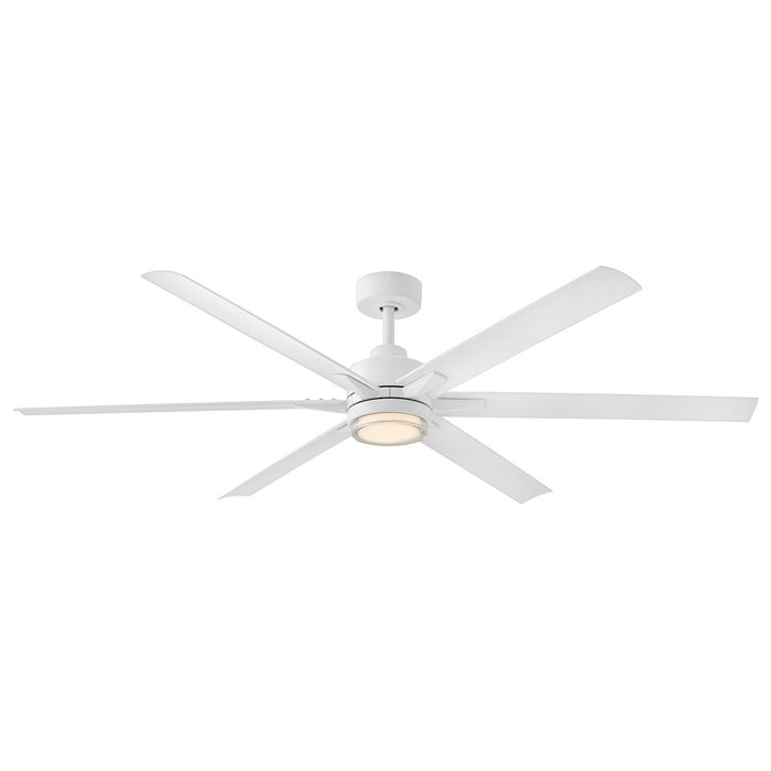 Myhouse Lighting Hinkley - 910566FMW-LWD - 66" Smart Fan - Valor - Matte White