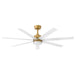 Myhouse Lighting Hinkley - 910656FHB-LDD - 56" Smart Fan - Current - Heritage Brass