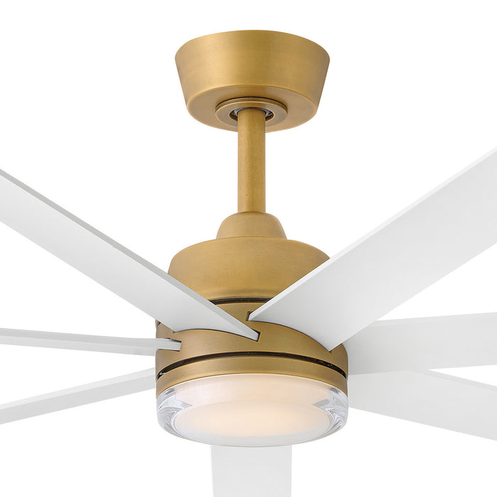 Myhouse Lighting Hinkley - 910656FHB-LDD - 56" Smart Fan - Current - Heritage Brass