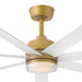 Myhouse Lighting Hinkley - 910656FHB-LDD - 56" Smart Fan - Current - Heritage Brass