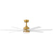Myhouse Lighting Hinkley - 910656FHB-LDD - 56" Smart Fan - Current - Heritage Brass