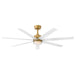 Myhouse Lighting Hinkley - 910656FHB-LDD - 56" Smart Fan - Current - Heritage Brass