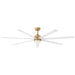 Myhouse Lighting Hinkley - 910672FHB-LDD - 72" Smart Fan - Current - Heritage Brass
