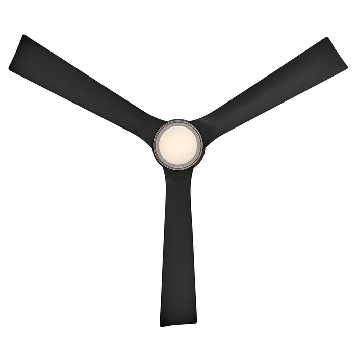 Myhouse Lighting Hinkley - 910956FMB-LDD - 56" Smart Fan - Vosh - Matte Black