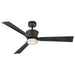 Myhouse Lighting Hinkley - 910956FMB-LDD - 56" Smart Fan - Vosh - Matte Black