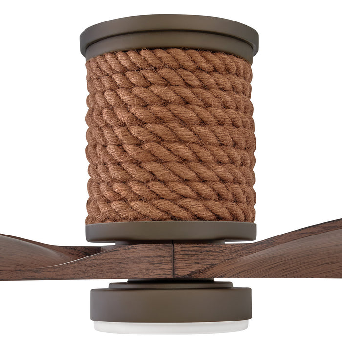 Myhouse Lighting Hinkley - 943160FMM-LDD - 60" Smart Fan - Marin Flush - Metallic Matte Bronze