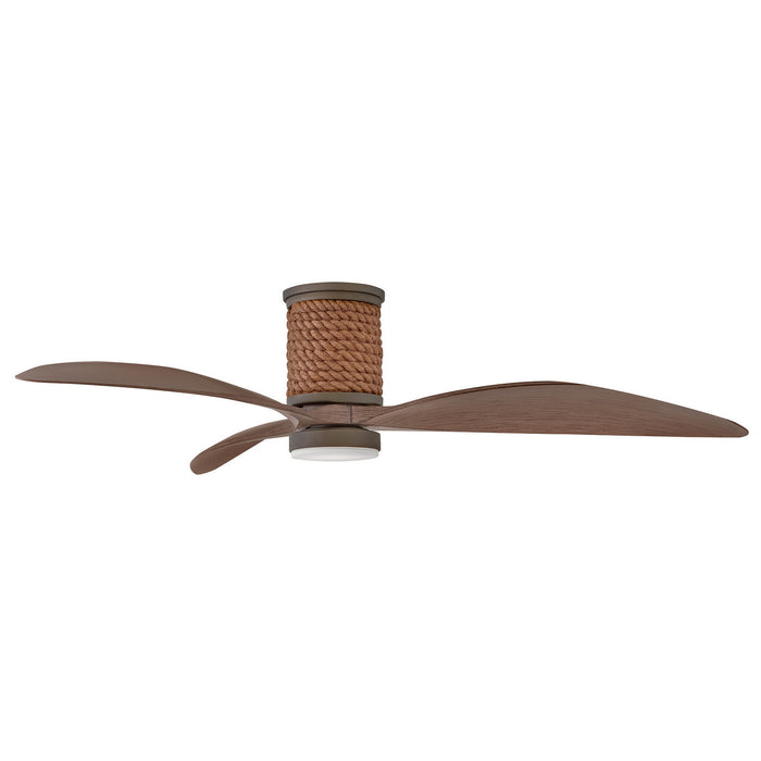 Myhouse Lighting Hinkley - 943160FMM-LDD - 60" Smart Fan - Marin Flush - Metallic Matte Bronze
