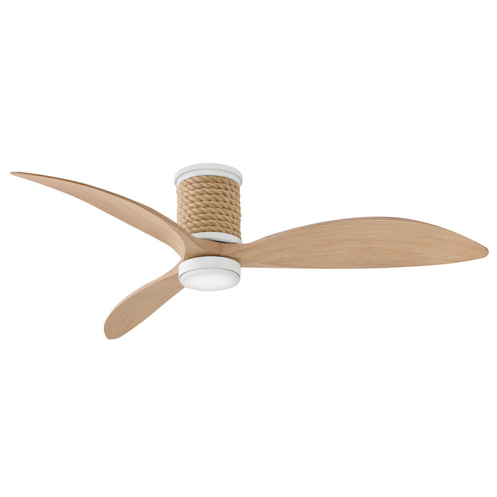 Myhouse Lighting Hinkley - 943160FMN-LDD - 60" Smart Fan - Marin Flush - Matte White
