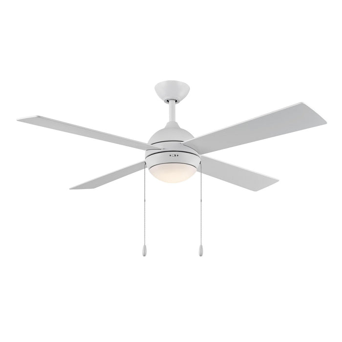 Myhouse Lighting Progress Lighting - P250127-28M-30 - 52" Ceiling Fan - Quadd - Matte White