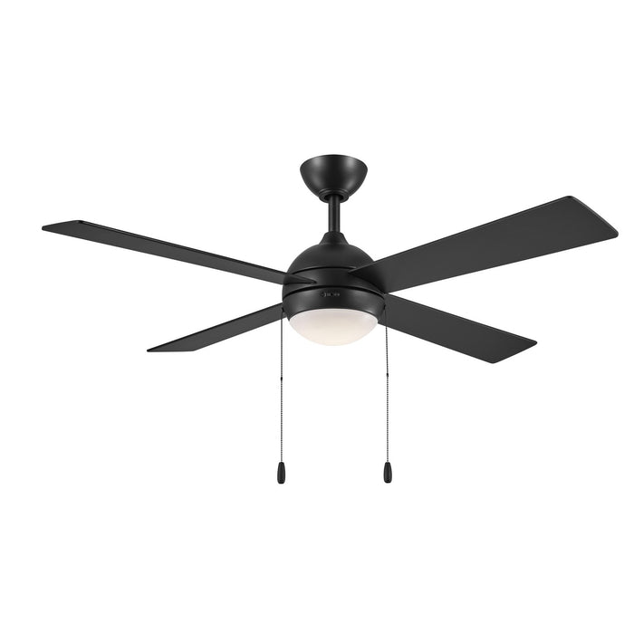 Myhouse Lighting Progress Lighting - P250127-31M-30 - 52" Ceiling Fan - Quadd - Matte Black