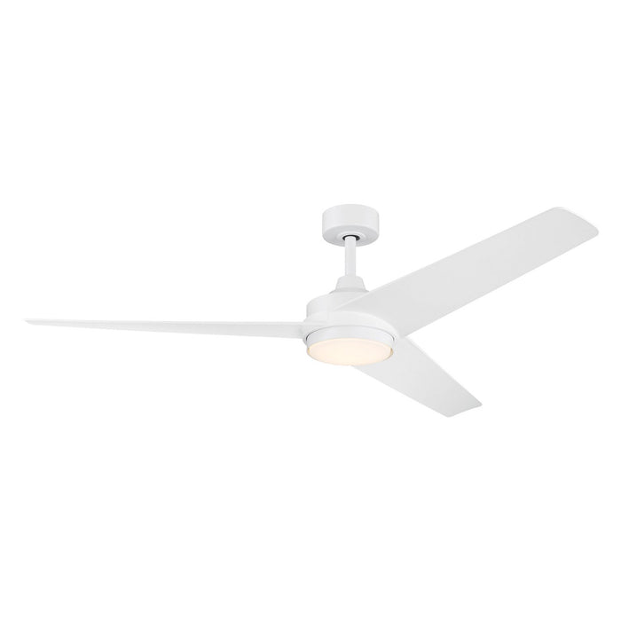 Myhouse Lighting Progress Lighting - P250128-28M-30 - 60" Ceiling Fan - Velto - Matte White