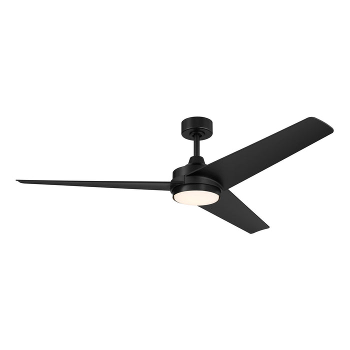 Myhouse Lighting Progress Lighting - P250128-31M-30 - 60" Ceiling Fan - Velto - Matte Black