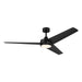 Myhouse Lighting Progress Lighting - P250128-31M-30 - 60" Ceiling Fan - Velto - Matte Black
