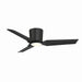 Myhouse Lighting Progress Lighting - P250130-31M-30 - 48" Ceiling Fan - Rynn - Matte Black