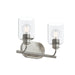 Myhouse Lighting Progress Lighting - P300566-009 - Two Light Bath Vanity - Reines - Brushed Nickel
