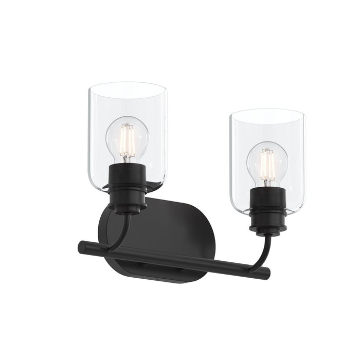 Myhouse Lighting Progress Lighting - P300566-31M - Two Light Bath Vanity - Reines - Matte Black