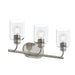 Myhouse Lighting Progress Lighting - P300567-009 - Three Light Bath Vanity - Reines - Brushed Nickel