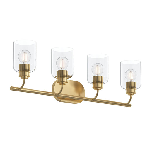 Myhouse Lighting Progress Lighting - P300568-191 - Four Light Bath Vanity - Reines - Brushed Gold