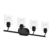 Myhouse Lighting Progress Lighting - P300568-31M - Four Light Bath Vanity - Reines - Matte Black