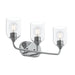 Myhouse Lighting Progress Lighting - P300573-015 - Three Light Bath Vanity - Ilia - Polished Chrome