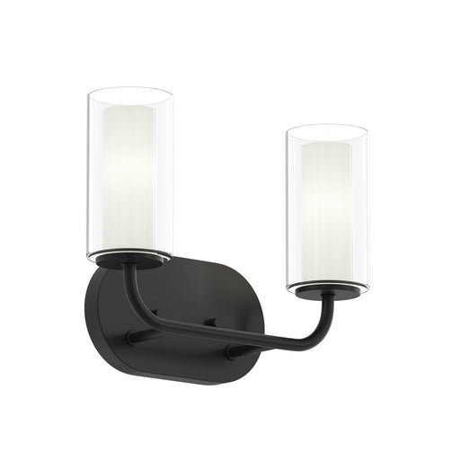 Myhouse Lighting Progress Lighting - P300575-31M - Two Light Bath Vanity - Mack - Matte Black