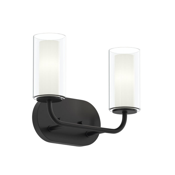 Myhouse Lighting Progress Lighting - P300575-31M - Two Light Bath Vanity - Mack - Matte Black