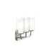 Myhouse Lighting Progress Lighting - P300576-009 - Three Light Bath Vanity - Mack - Brushed Nickel