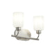 Myhouse Lighting Progress Lighting - P300578-009 - Two Light Bath Vanity - Reines - Brushed Nickel