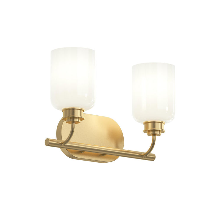 Myhouse Lighting Progress Lighting - P300578-191 - Two Light Bath Vanity - Reines - Brushed Gold