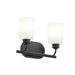 Myhouse Lighting Progress Lighting - P300578-31M - Two Light Bath Vanity - Reines - Matte Black
