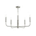Myhouse Lighting Progress Lighting - P400446-009 - Five Light Chandelier - Reines - Brushed Nickel