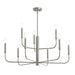 Myhouse Lighting Progress Lighting - P400449-009 - Nine Light Chandelier - Reines - Brushed Nickel