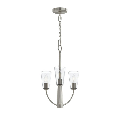 Myhouse Lighting Progress Lighting - P400452-009 - Three Light Chandelier - Jheni - Brushed Nickel