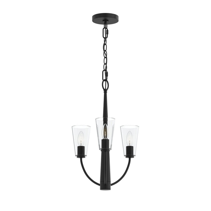 Myhouse Lighting Progress Lighting - P400452-31M - Three Light Chandelier - Jheni - Matte Black