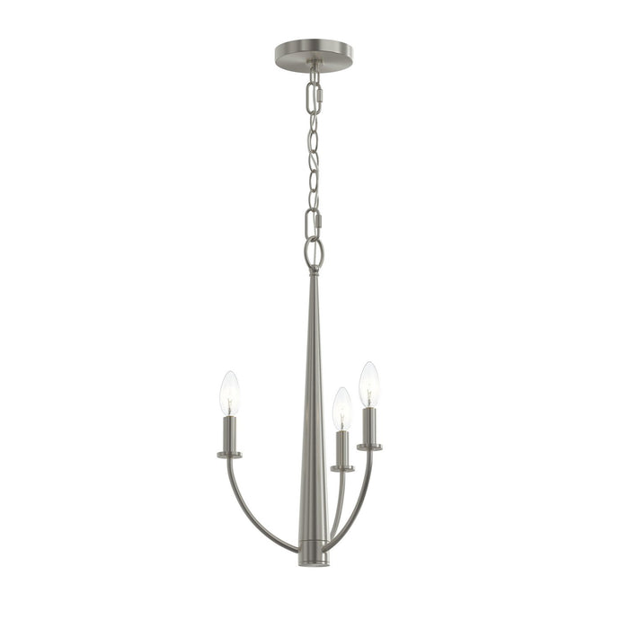 Myhouse Lighting Progress Lighting - P400457-009 - Three Light Chandelier - Jheni - Brushed Nickel