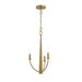 Myhouse Lighting Progress Lighting - P400457-191 - Three Light Chandelier - Jheni - Brushed Gold