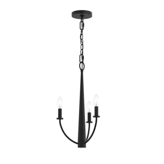Myhouse Lighting Progress Lighting - P400457-31M - Three Light Chandelier - Jheni - Matte Black