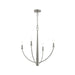 Myhouse Lighting Progress Lighting - P400458-009 - Four Light Chandelier - Jheni - Brushed Nickel