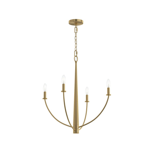 Myhouse Lighting Progress Lighting - P400458-191 - Four Light Chandelier - Jheni - Brushed Gold