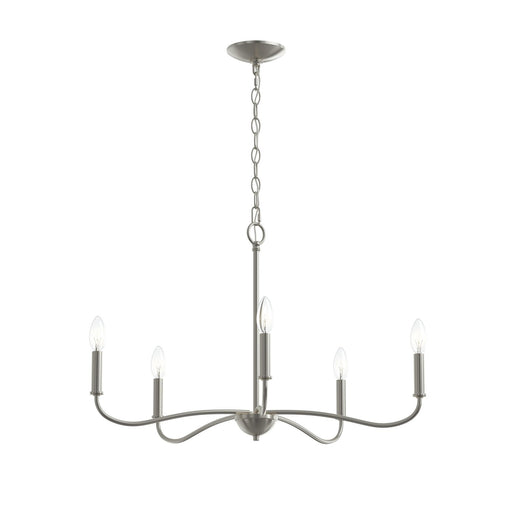 Myhouse Lighting Progress Lighting - P400462-009 - Five Light Chandelier - Ilia - Brushed Nickel