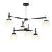 Myhouse Lighting Progress Lighting - P400470-31M - Six Light Chandelier - Rigsby - Matte Black