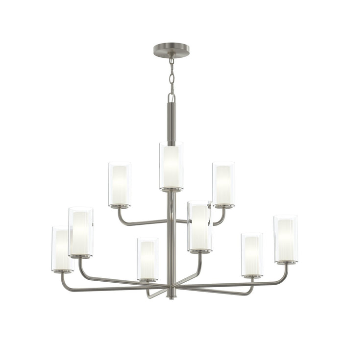 Myhouse Lighting Progress Lighting - P400478-009 - Nine Light Chandelier - Mack - Brushed Nickel