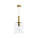 Myhouse Lighting Progress Lighting - P500509-191 - One Light Pendant - Reines - Brushed Gold