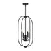 Myhouse Lighting Progress Lighting - P500510-31M - Four Light Foyer Pendant - Reines - Matte Black