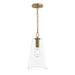 Myhouse Lighting Progress Lighting - P500511-191 - One Light Pendant - Jheni - Brushed Gold