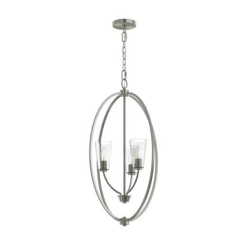 Myhouse Lighting Progress Lighting - P500512-009 - Three Light Foyer Pendant - Jheni - Brushed Nickel