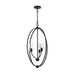 Myhouse Lighting Progress Lighting - P500512-31M - Three Light Foyer Pendant - Jheni - Matte Black